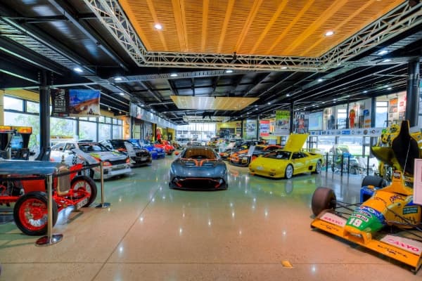Exhibit at the Highlands National Motorsport Museum